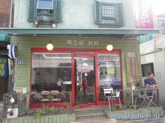 Улица ресторанчиков в Сеуле