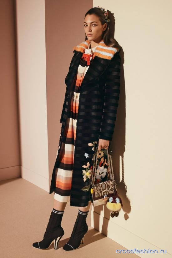 Fendi коллекция pre-fall осень-зима 2017-2018