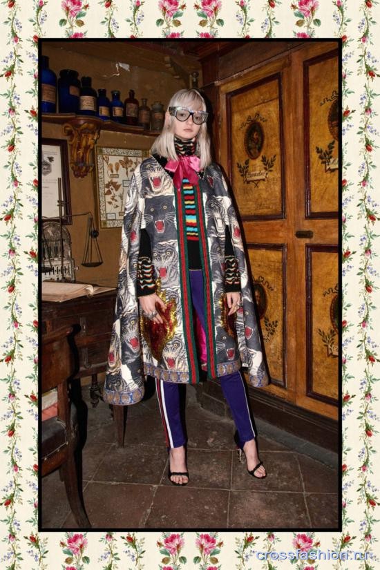 Gucci коллекция pre-fall осень-зима 2017-2018