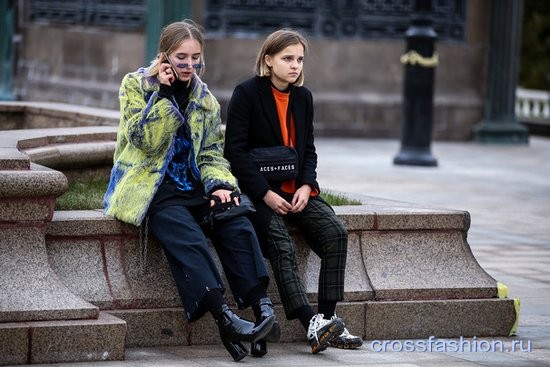 Неделя моды в Москве октябрь 2017: Street style третьего и четвертого дня