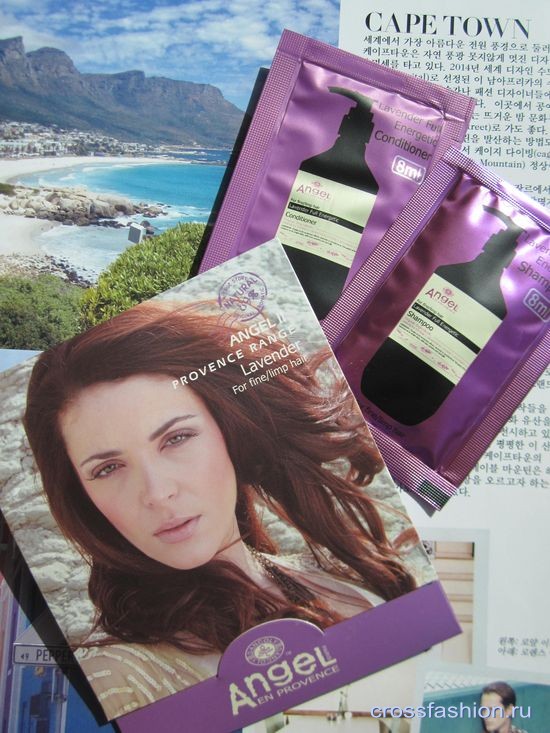 Angel Provence Lavender Шампунь и кондиционер с лавандой для поврежденных волос