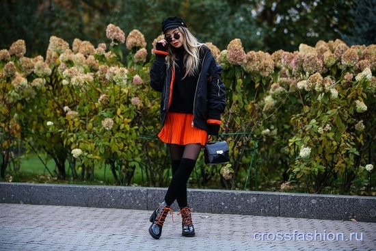 Неделя моды в Москве октябрь 2017: Street style третьего и четвертого дня