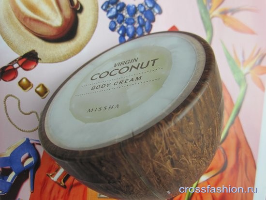 Virgin Coconut Body Cream Missha Крем для тела с экстрактом и маслом кокоса: отзыв