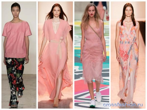 модные цвета весна-лето 2015 panton подиум