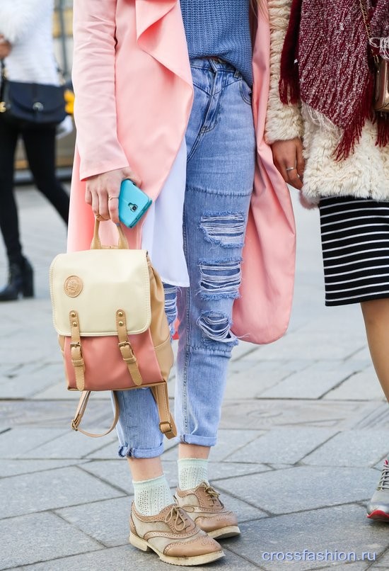 Четвертый день MBFW Москва, март 2016: Street style