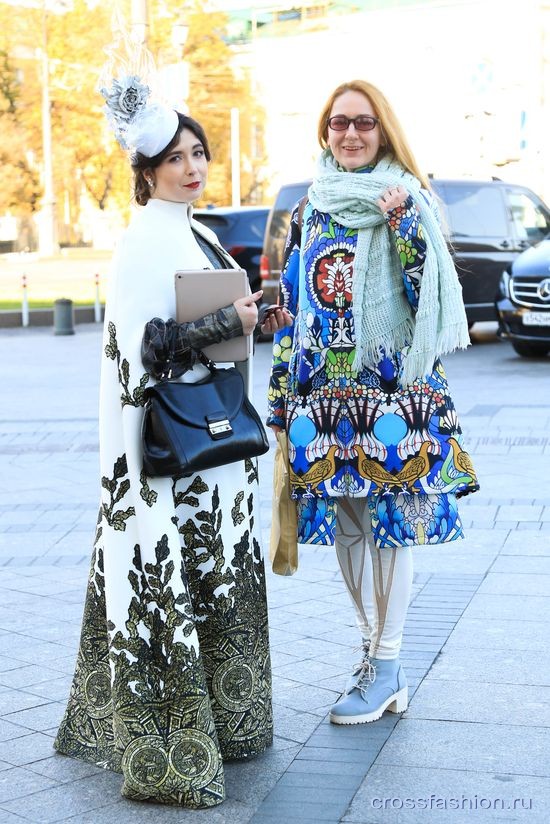 Srteet fashion на MBFW Россия октябрь 2015: День первый и день пятый