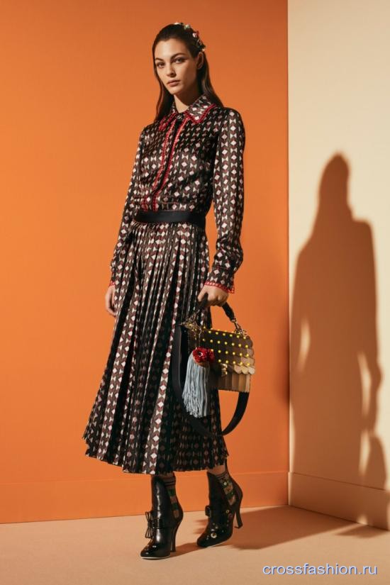 Fendi коллекция pre-fall осень-зима 2017-2018