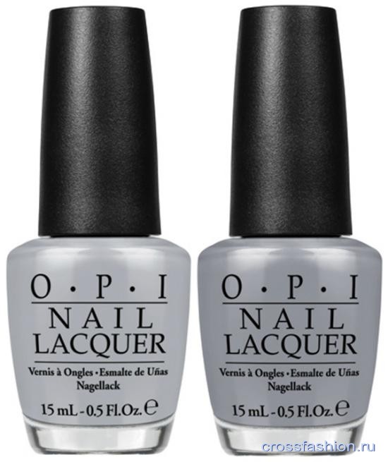 50 оттенков серого: коллекция лаков для ногтей OPI