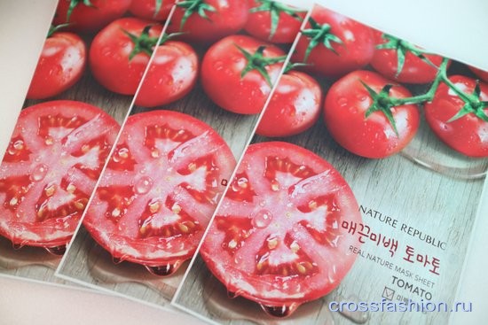 Real Nature Mask Sheet Tomato Маска на тканевой основе с томатом