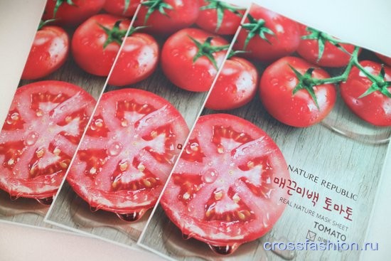 Real Nature Mask Sheet Tomato Маска на тканевой основе с томатом