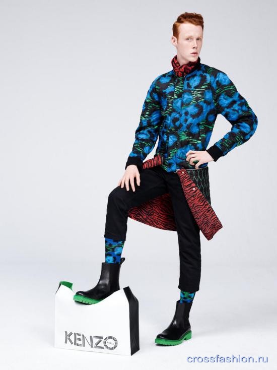 Лукбук коллаборации Kenzo и H&M