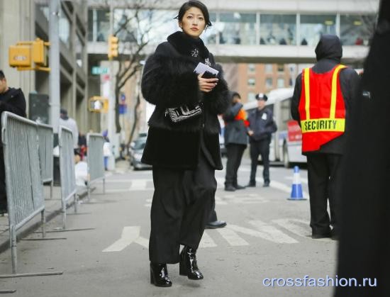 Street style Недели моды в Нью-Йорке, февраль 2017 Michael Kors