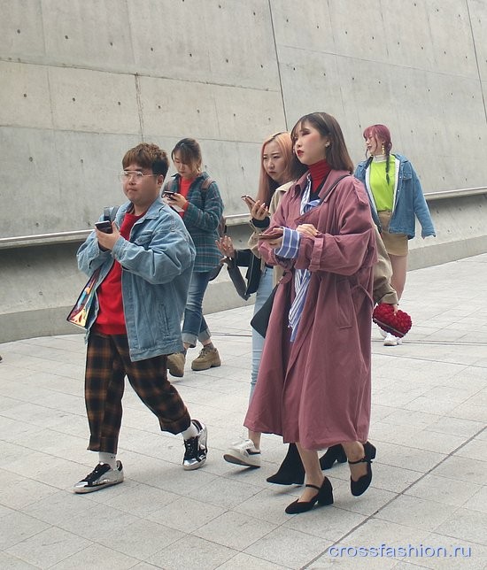 Street style Seoul Fashion week, march 2019. Стрит стайл Недели моды в Сеуле, день первый