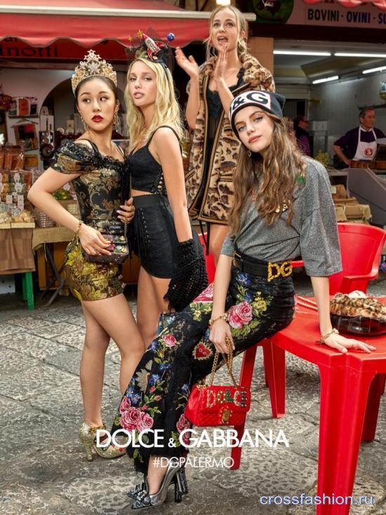 Dolce&Gabbana рекламная кампания осенне-зимней коллекции 2017-2018