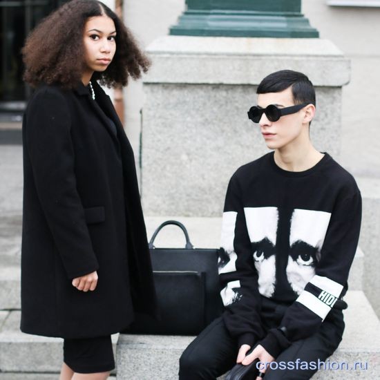 Street Style на Неделе моды Mercedes-Benz Fashion Week Russia октябрь 2015 День четвертый