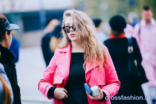 Street Style на Неделе моды Mercedes-Benz Fashion Week Russia октябрь 2015 День четвертый