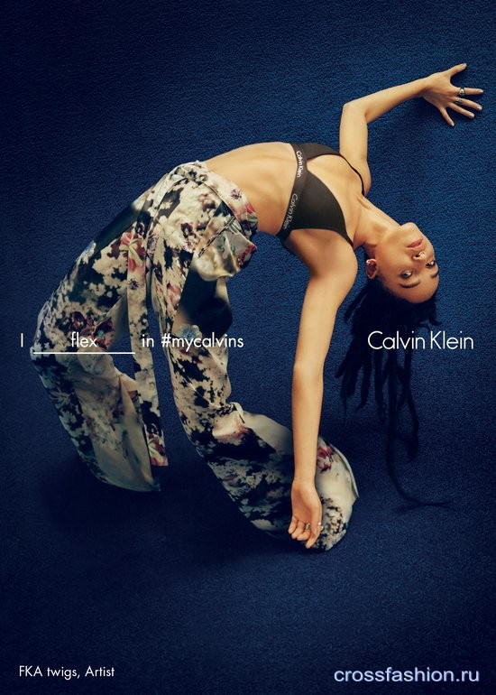 FKA twigs в рекламной кампании Calvin Klein весна 2016