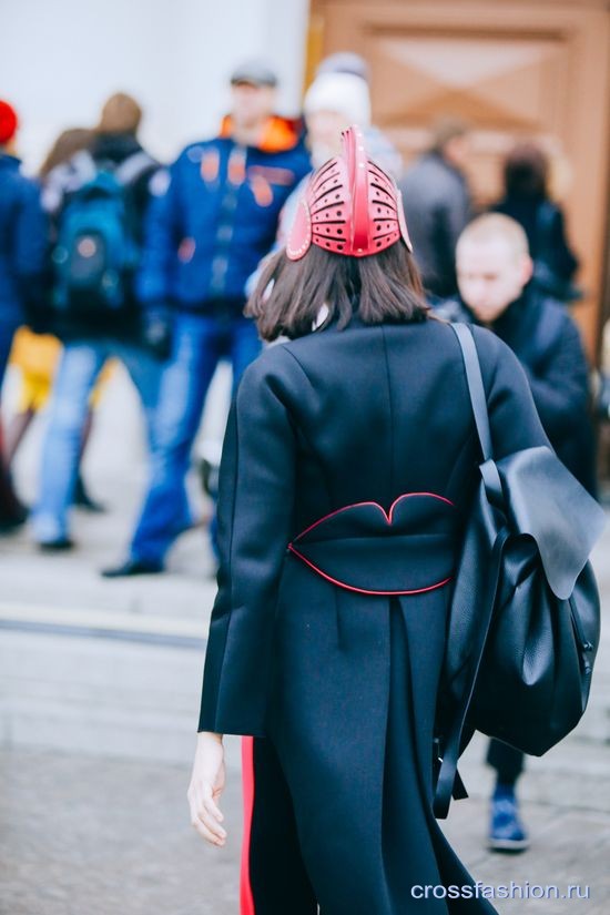 Street Style на Неделе моды Mercedes-Benz Fashion Week Russia октябрь 2015 День четвертый