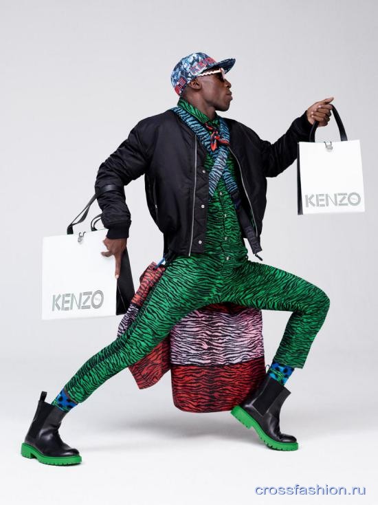 Лукбук коллаборации Kenzo и H&M