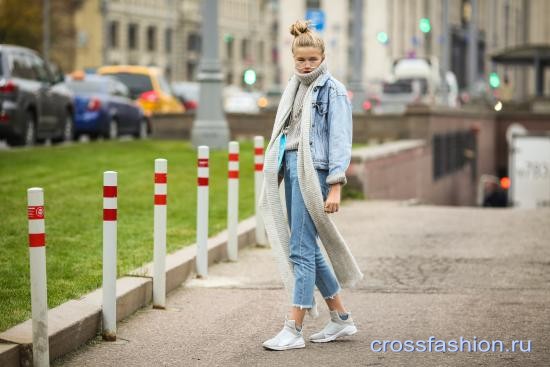 Street style первого дня недели моды в Москве, 13 октября 2016