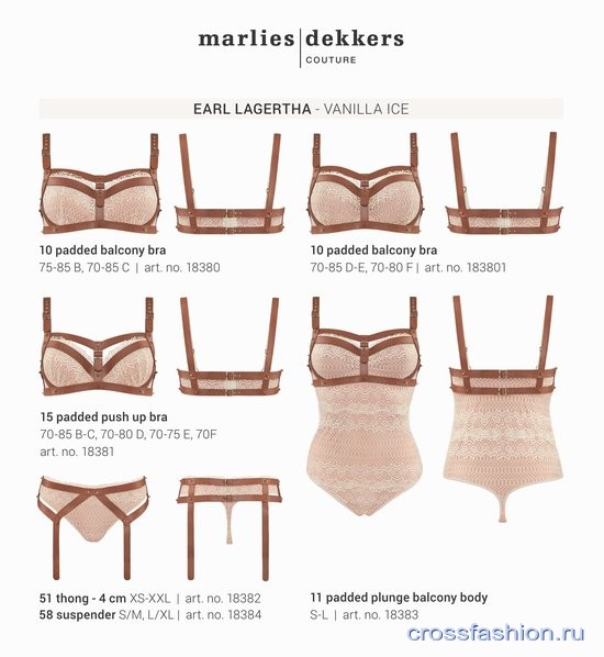 marlies|dekkers коллекция белья весна-лето 2016 