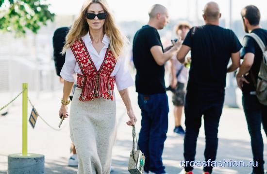 Street Style Нью-Йоркской Недели моды, сентябрь 2016