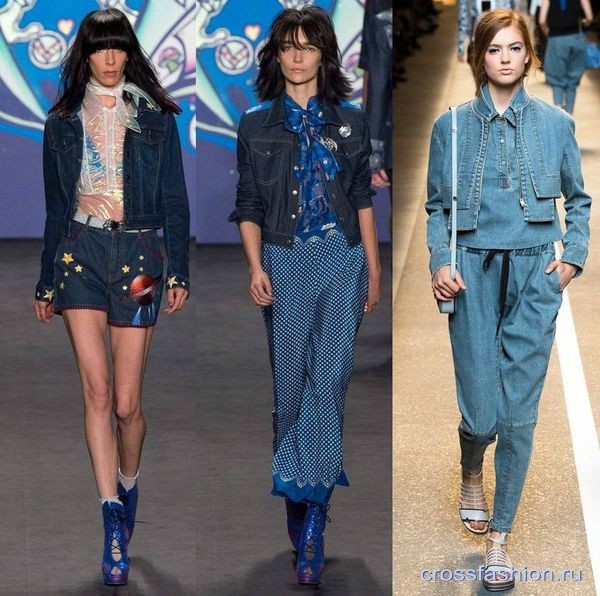 тренды джинсовой моды весна-лето 2015