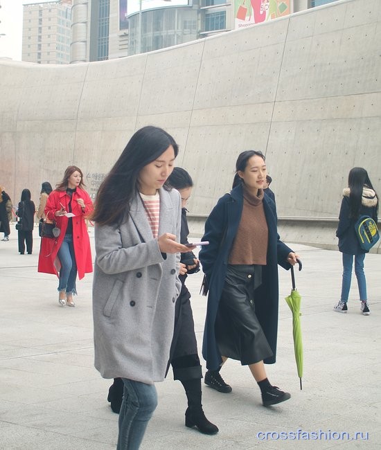 Street style Seoul Fashion week, march 2019. Стрит стайл Недели моды в Сеуле, день первый