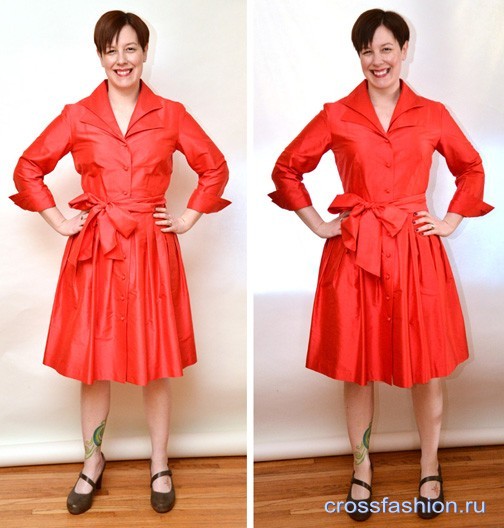 orangedress beforeafter