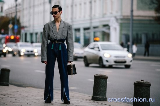 Неделя моды в Москве октябрь 2017: Street style третьего и четвертого дня