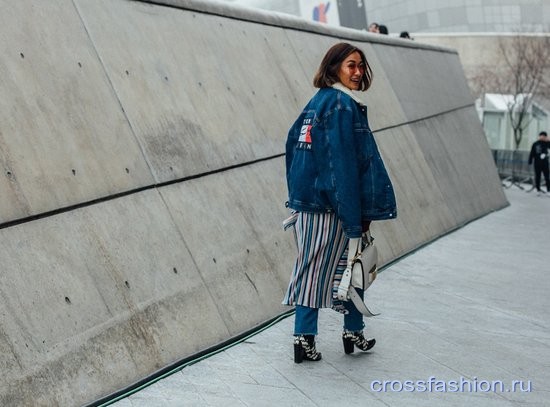 Мода Южной Кореи: Street Style Недели моды в Сеуле, март 2017