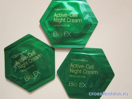 Bio EX Active Cell Night Cream Tony Moly Антивозрастной ночной крем