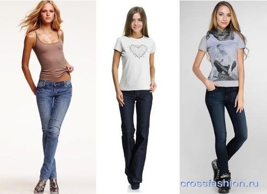 Устаревшее сочетание футболки с джинсами
