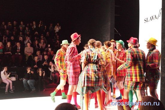 Показ Зайцева на Mercedes-Benz Fashion Week Russia октябрь 2015