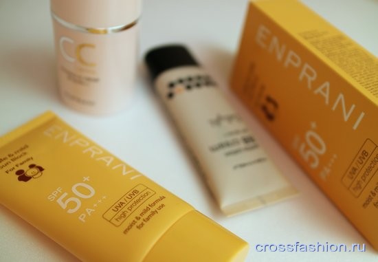 Enprani Safe&mild Sun Block for Famili SPF 50+PA+++ солнцезащитный крем: отзыв