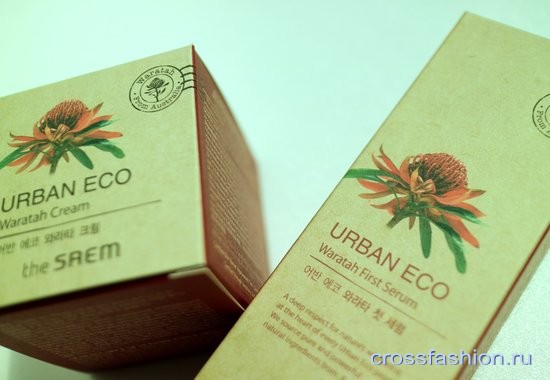 The Saem Urban Eco Waratah Крем и серум для лица с экстрактом телопеи