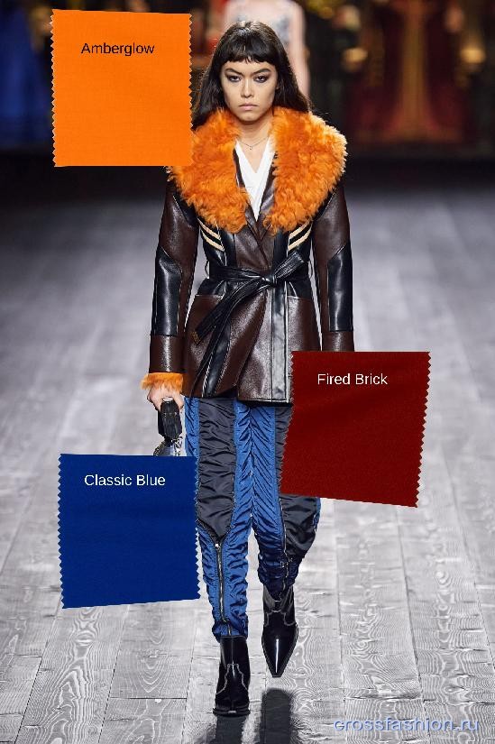 Модные сочетания цветов осень-зима 2020-2021: нью-йоркская палитра Pantone