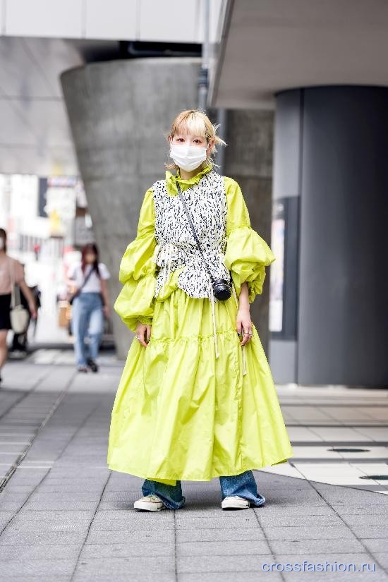 Стрит стайл Недели моды в Токио, сезон весна-лето 2023