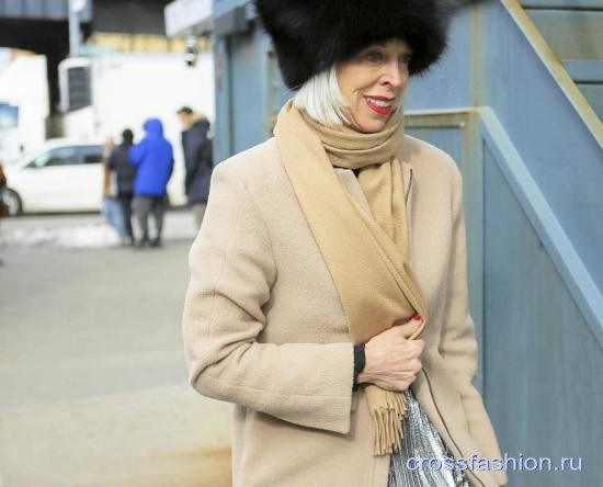 Street style Недели моды в Нью-Йорке, февраль 2017 Carolina Herrera