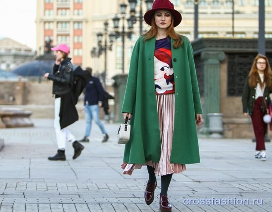 Четвертый день MBFW Москва, март 2016: Street style