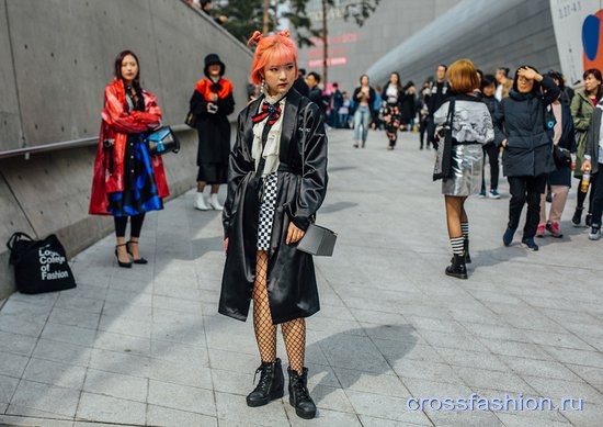 Мода Южной Кореи: Street Style Недели моды в Сеуле, март 2017