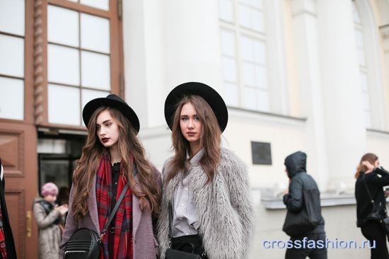 Street Style на Неделе моды Mercedes-Benz Fashion Week Russia октябрь 2015 День четвертый