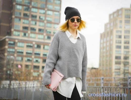 Street style Недели моды в Нью-Йорке, февраль 2017 Michael Kors