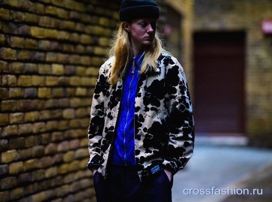 Street Style Недели мужской моды в Лондоне, январь 2017