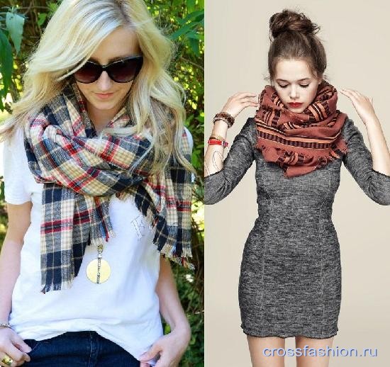 Как носить шарф весной 2020: примеры street style и советы стилиста