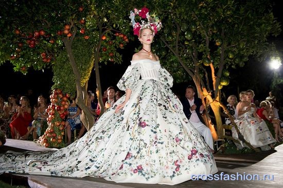 Кутюрная коллекция Dolce & Gabbana Alta Moda осень-зима 2015-2016