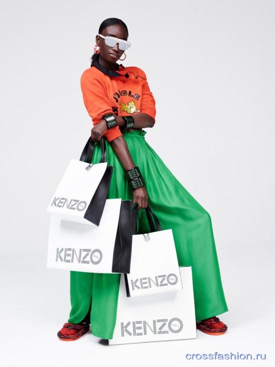 Лукбук коллаборации Kenzo и H&M