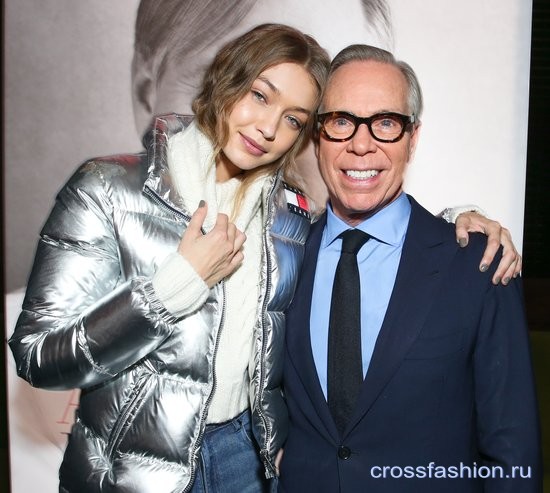 Gigi Hadid and Tommy Hilfiger