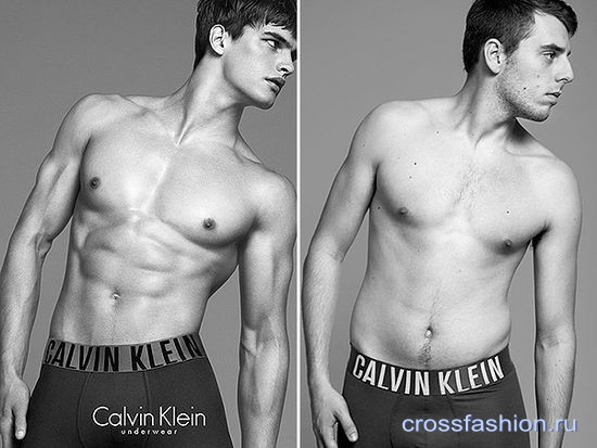 Обычные мужчины в рекламе нижнего белья Calvin Klein