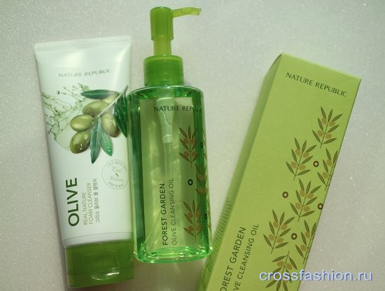 Olive Real Nature Foam Cleanser Nature Republic Пена для умывания с оливой
